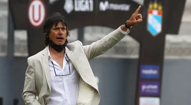 Ángel Comizzo celebró la actuación y gol de Alexander Succar.