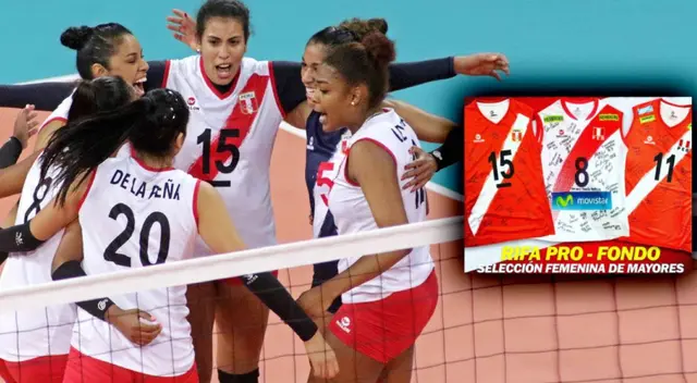 Voleibolistas peruanas organizan rifas para participar en Sudamericano