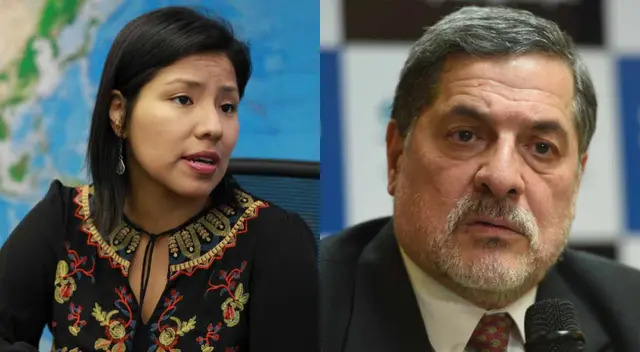 Indira Huilca tildó a Ernesto Bustamante como