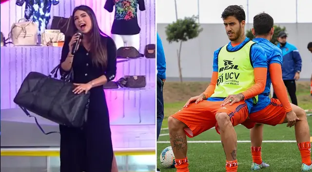 Ivana Yturbe indicó el precio de la maleta de su esposo, la cual lleva a sus entrenamientos.