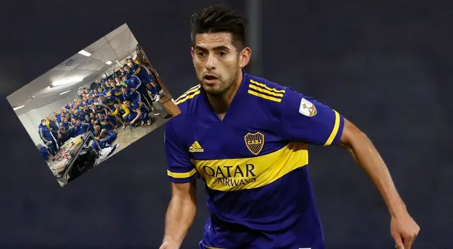 Carlos Zambrano y su alegría tras clasificación de Boca en cuartos de final de la Copa Argentina
