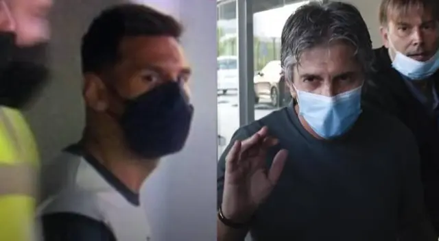 Messi y su padre llegaron a Barcelona para cerrar su contrato
