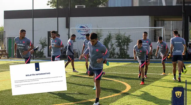 Pumas UNAM informó que uno de sus jugadores dio positivo a COVID-19 Pumas UNAM informó que uno de sus jugadores dio positivo a COVID-19
