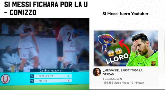 Messi fue el protagonista de memes por su salida del FC Barcelona. Messi fue el protagonista de memes por su salida del FC Barcelona.