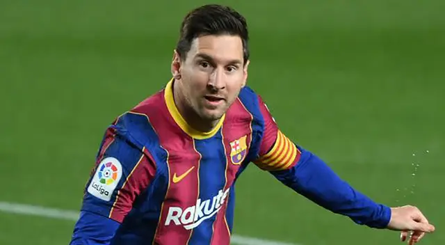 Lionel Messi y su último gol con camiseta de Barcelona