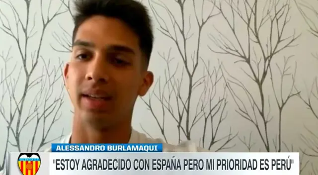 Alessandro Burlamaqui: Estoy muy agradecido con España, pero mi prioridad es Perú Alessandro Burlamaqui: Estoy muy agradecido con España, pero mi prioridad es Perú