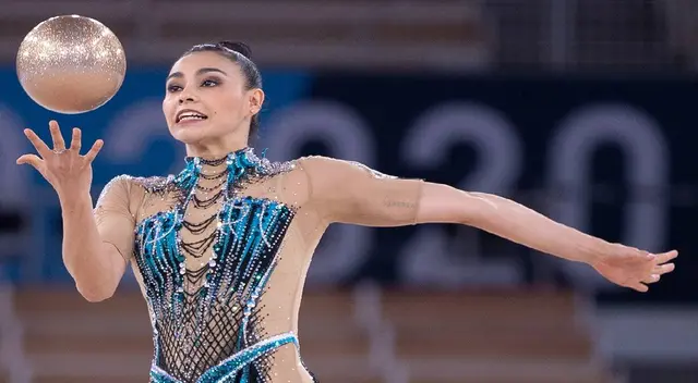 Ruth Castillo terminó su actuación en gimnasia rítmica