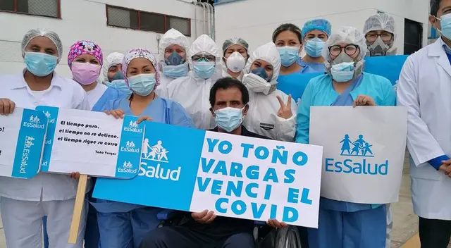 Toño Vargas fue dado de alta tras unas semanas luchando ante la COVID-19.