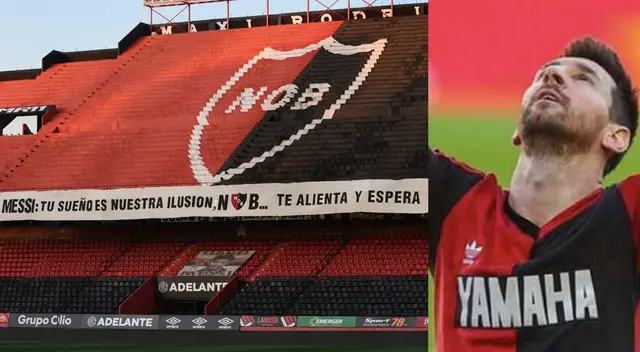 Newell's y su pedido a Lionel Messi Newell's y su pedido a Lionel Messi