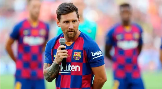 Lionel Messi daría un mensaje de despedida en el Camp Nou Lionel Messi daría un mensaje de despedida en el Camp Nou