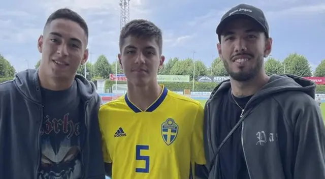 Sergio Peña junto a Didier La Torre y Mateo Pérez Sergio Peña junto a Didier La Torre y Mateo Pérez