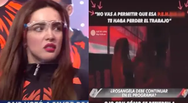 Rosángela Espinoza le respondió a Ducelia Echevarría Rosángela Espinoza le respondió a Ducelia Echevarría