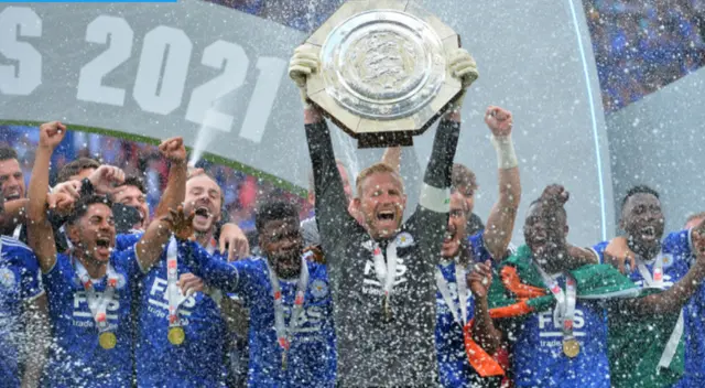 Leicester venció por la mínima al City y se quedó con la Community Shield