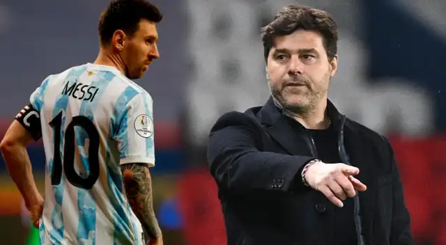 Mauricio Pochettino habló sobre la posible llegada de Lionel Messi al PSG