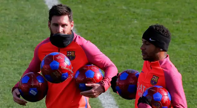 Sorpresa: el gesto de Neymar que Lionel Messi terminó rechazando