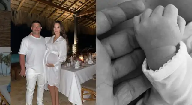 Yaco y Natalie comparten mensajes de amor para Leo, su hijo recién nacido.
