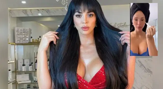 Sheyla Rojas enseña como cuida su rostro y se muestra sin maquillaje