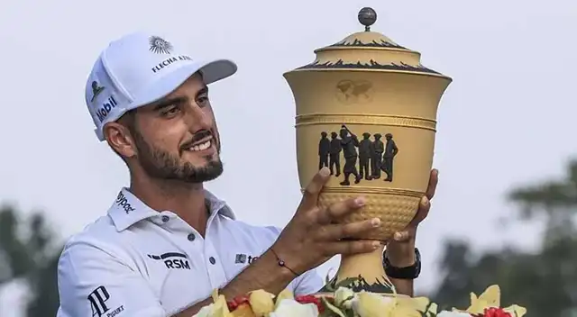 El tamaulipeco Ancer se convirtió en el cuarto mexicano en ganar un campeonato PGA Tour