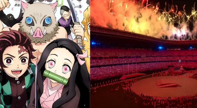 Se escuchó Opening de Kimetsu No Yaiba en clausura de Tokio 2020