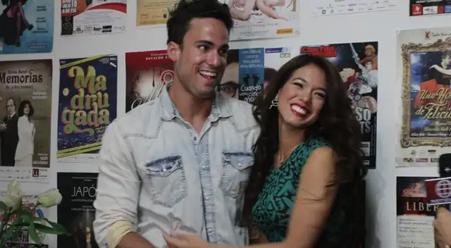 Jazmín Pinedo y Gino Asseteto