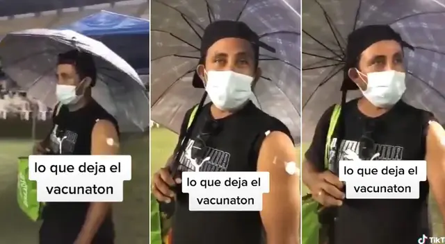 El hombre pensó que lo atenderían rápido pero salió del centro de vacunación por la noche El hombre pensó que lo atenderían rápido pero salió del centro de vacunación por la noche