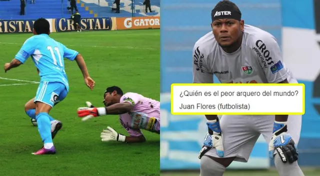 Chiquito Flores fue considerado como el peor arquero del mundo Chiquito Flores fue considerado como el peor arquero del mundo