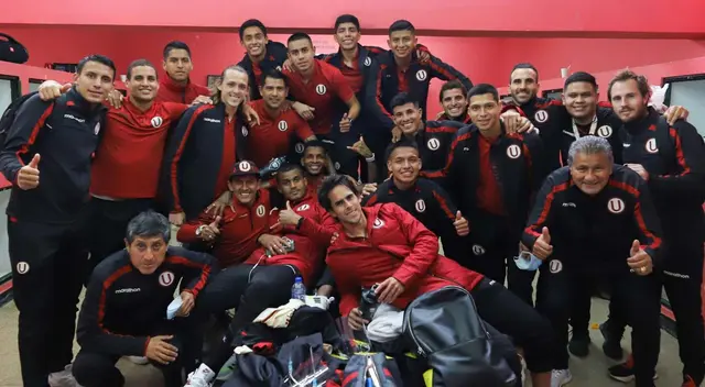 Universitario de Deportes celebró su victoria ante Cienciano