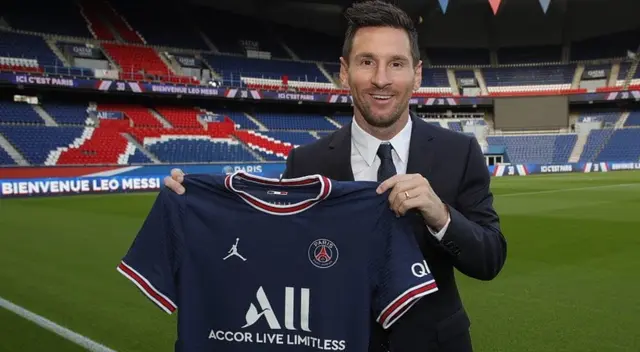 PSG anunció a Lionel Messi como nuevo refuerzo PSG anunció a Lionel Messi como nuevo refuerzo