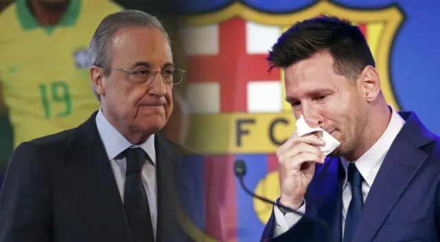 Florentino Pérez niega haber intervenido en la salida de Messi al PSG Florentino Pérez niega haber intervenido en la salida de Messi al PSG