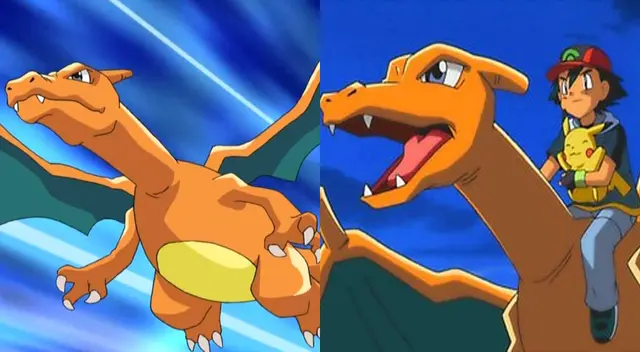 Charizard es uno de los mejores pokémones de Ash Ketchum