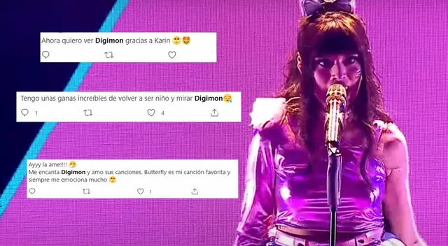 Karin Idol se lució en el escenario con un tema de Digimon Karin Idol se lució en el escenario con un tema de Digimon