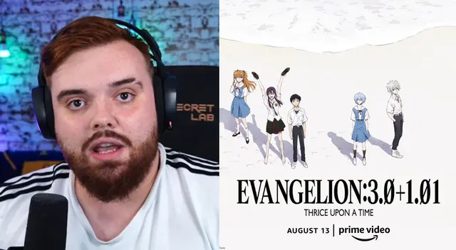 Evangelion 3.0 + 1.0: Ibai realizará un Watch Party de la película en Twitch