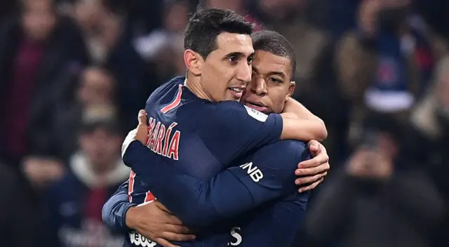 Ángel Di María reveló la situación contractual de Mbappé