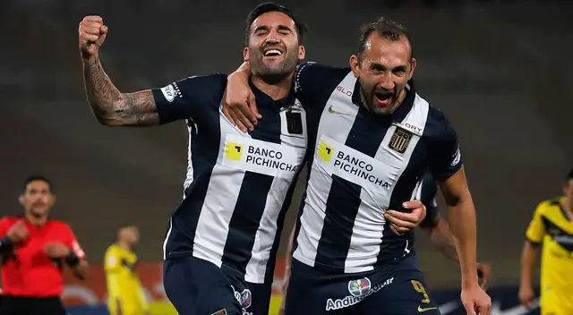 Pablo Míguez y Hernán Barcos son pilares en el equipo de Alianza Lima Pablo Míguez y Hernán Barcos son pilares en el equipo de Alianza Lima