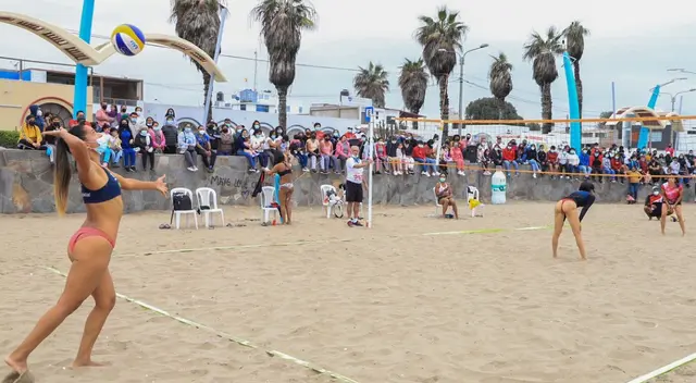 Vóley Playa este domingo en Agua Dulce. Imperdible.