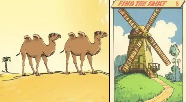Encuentra los errores en los retos visuales