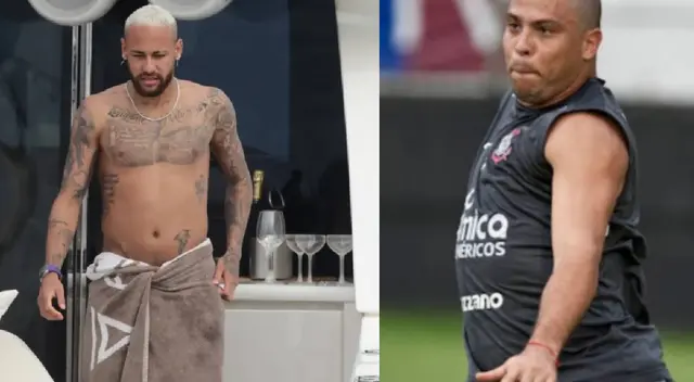 Compañeros de Neymar lo comparan con Ronaldo por su elevado peso Compañeros de Neymar lo comparan con Ronaldo por su elevado peso