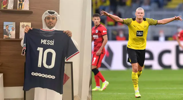 Jeque árabe Mohammed Saeed elogió a Erling Haaland: Jeque árabe Mohammed Saeed elogió a Erling Haaland: