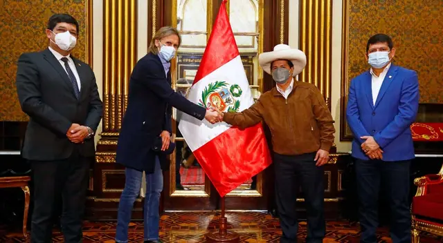 Pedro Castillo se pronunció sobre la reunión que sostuvo con Ricardo Gareca
