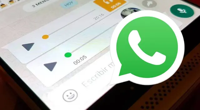 WhatsApp: truco para modificar tu voz en la notas de audio WhatsApp: truco para modificar tu voz en la notas de audio