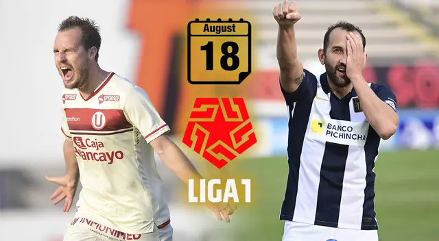 Clásico fútbol peruano día miércoles Universitario vs Alianza Lima