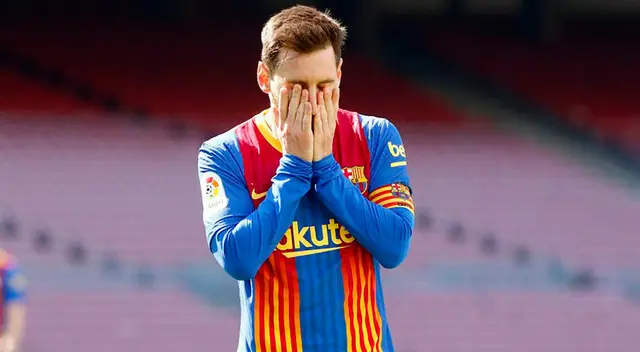 Lionel Messi y la extraña publicación en el partido del FC Barcelona Lionel Messi y la extraña publicación en el partido del FC Barcelona