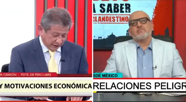 Beto Ortiz criticó a Enrique Castillo, periodista de Canal N, tras entrevista a Vladimir Cerrón.