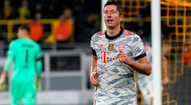 Lewandowski anotó el primero para el Bayern Lewandowski anotó el primero para el Bayern