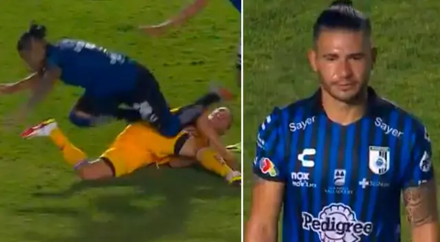 La terrible agresión de Jonathan Dos Santos que le costó la expulsión en la Liga MX
