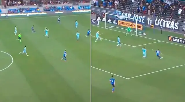 Precioso pase: San José destaca asistencia de Marcos López en la MLS Precioso pase: San José destaca asistencia de Marcos López en la MLS