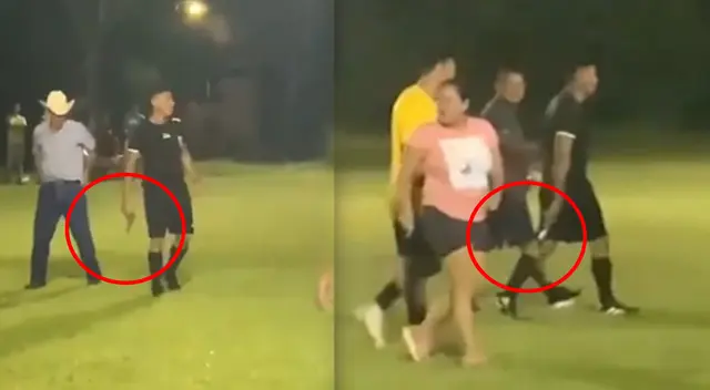 Árbitro sacó pistola en un partido de fútbol amateur en Honduras