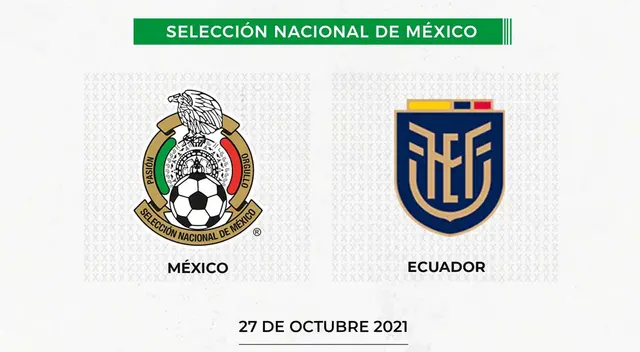 El encuentro entre México vs Ecuador se dará en Charlotte, Estados Unidos El encuentro entre México vs Ecuador se dará en Charlotte, Estados Unidos