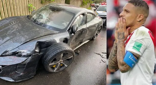 Paolo Guerrero: descubre cuánto vale el valioso Porsche que chocó en Brasil Paolo Guerrero: descubre cuánto vale el valioso Porsche que chocó en Brasil