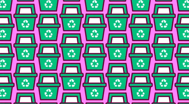 Reto viral: encuentra los contenedores invertidos.